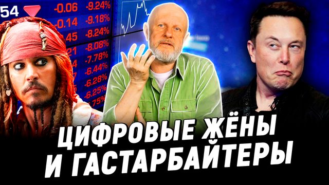 Секреты Илона Маска и развод Деппа, электро-жена, Алибаба и цифровые гастарбайтеры | В цепких лапах