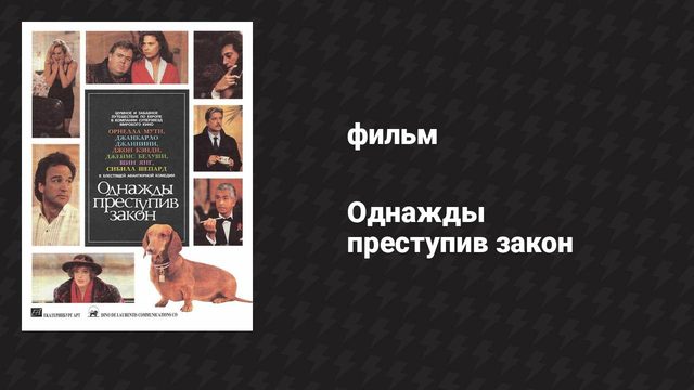 Однажды преступив закон (фильм, 1991)