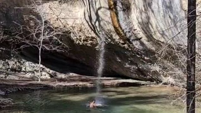 Крым Водопад Козырёк