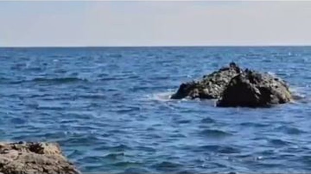 Крым мартовский пляж