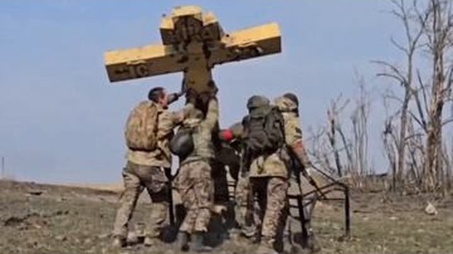 Восстановление Поклонного Креста в Курской области