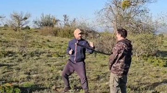 Крым Волшебство заката на перевале