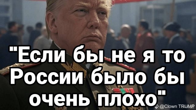 "Если бы не я , то России..." Трамп