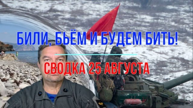Били, бьём и будем бить, сводка 25 августа