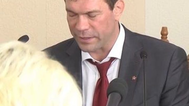 2014 год – Олег Царев озвучивает обращение парламента Союза народных республик к народу России