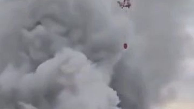 Киев сегодня после прилетов Горит важный завод