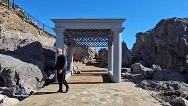 Крым Амфорный пляж Форос