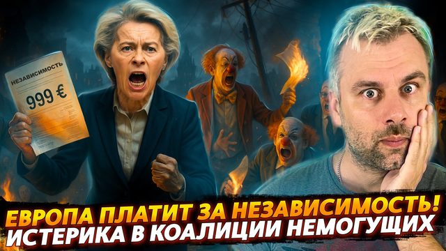 ИСТЕРИКА В КОАЛИЦИИ НЕМОГУЩИХ | ЕВРОПА ПЛАТИТ ЗА НЕЗАВИСИМОСТЬ