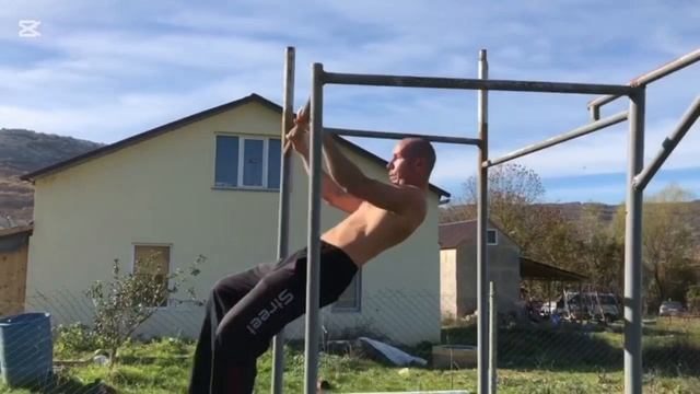 Горизонтальные подтягивания Сколько сможете?