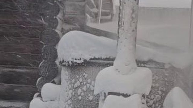 Это не Сибирь Крым 29 декабря МЕТРОВЫЕ СУГРОБЫ