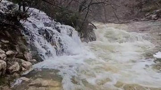 Крым Полноводье Река Арманка