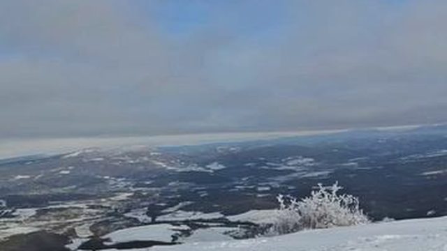 Крым Кабаний перевал Зимняя сказка на Алтарном месте