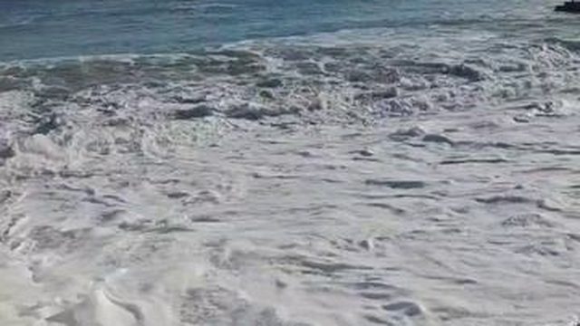 Крым Форос Крещение в шторм