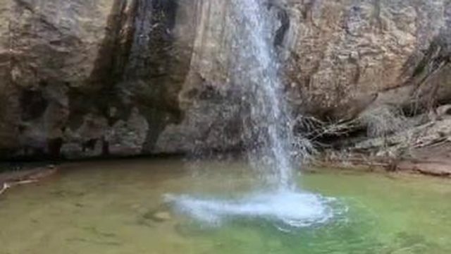 Крым Водопад Козырек Один из красивеших водопадов