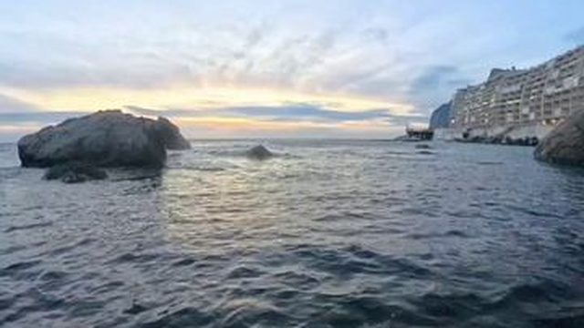 Крым Ласпи Бухта Мечты Февраль