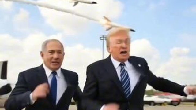 Трамп и Нетаньяху "Не очко обычно губит а к одиннадцати туз"