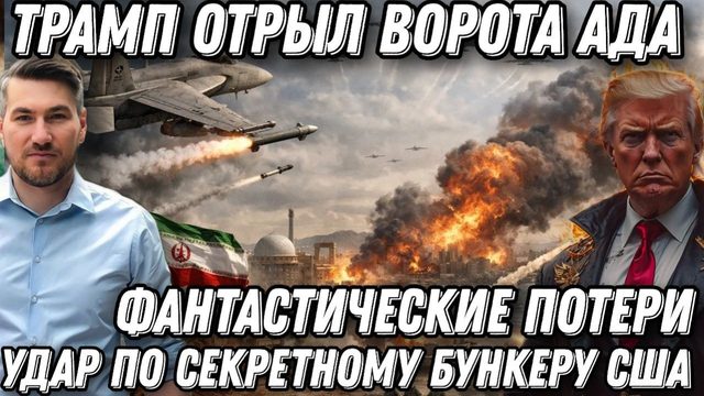 Удар по секретному бункеру США. Гибель генералов. Ворота Ада открыты. Потери фантастические