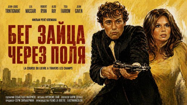 Бег зайца через поля | La Course Du Lievre A Travers Les Champs (1972)