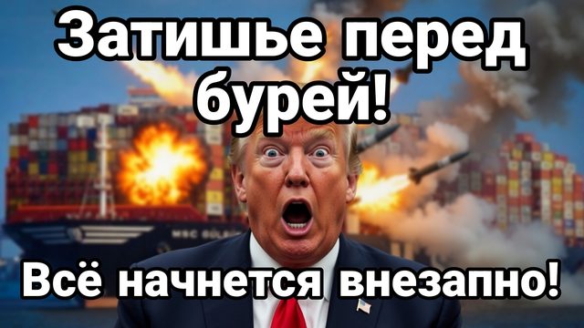 ЗАТИШЬЕ ПЕРЕД БУРЕЙ! ВСЕ НАЧНЕТСЯ ВНЕЗАПНО