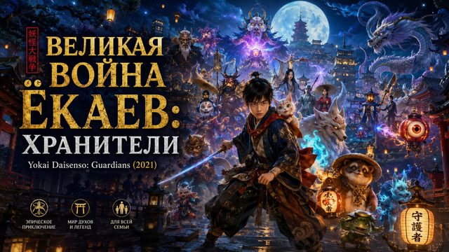 Великая война ёкаев: Хранители | Yokai Daisenso: Guardians (2021)