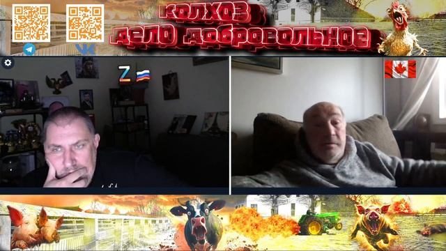Анархист из Канады порвался от портрета Путина