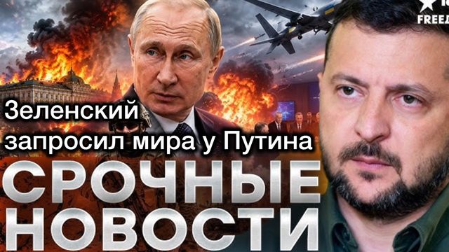 Зеленский срочно запросил мира у Путина. Но сделал это без уважения
