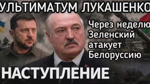 СРОЧНО‼️ ВСУ атакует Беларусь. Удар по вышкам мобильной связи и НПЗ. Ультиматум Зеленского. Неделя