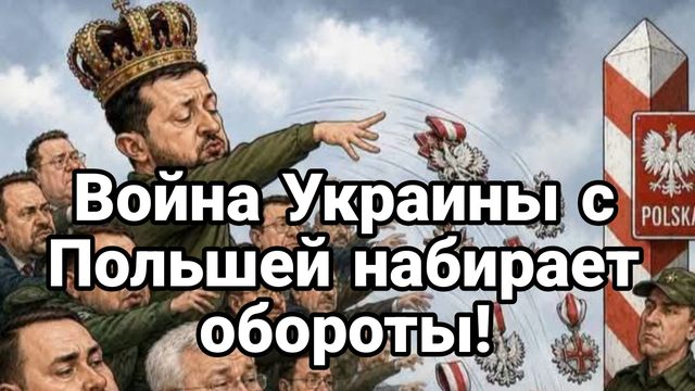 ВОЙНА УКРАИНЫ И ПОЛЬШИ НАБИРАЕТ ОБОРОТЫ