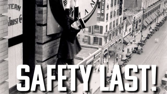 Наконец в безопасности! | Безопасность в последнюю очередь | Safety Last! (1923)