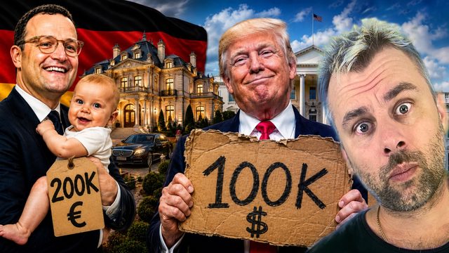 ГЕРМАНИЯ ВСЁ? Министр КУПИЛ СЕМЬЮ за 200 000€, а Трамп продает себя за $100 000