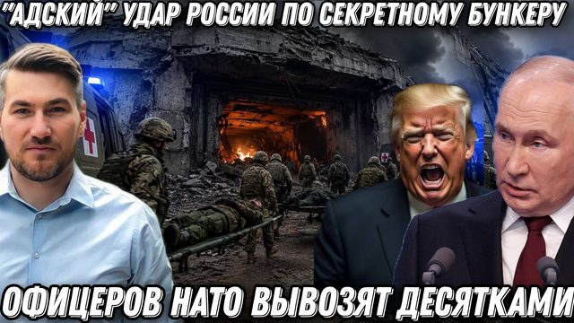 "Адский" удар России по бункеру. Офицеров НАТО вывозят десятками. Цирконы и Искандеры стерли объект