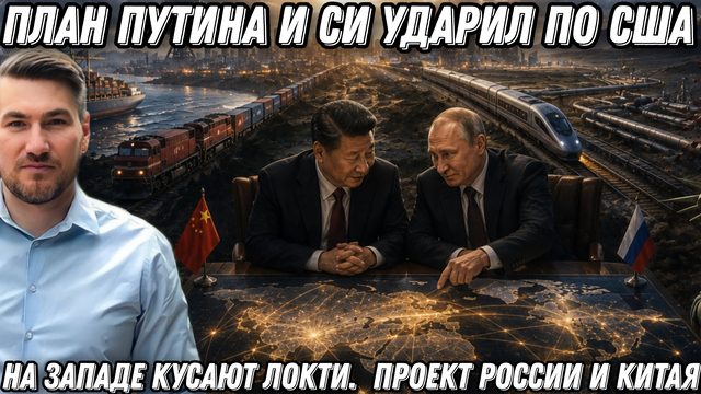 План Путина и Си Цзиньпина ударил по США. На Западе кусают локти. Новый проект России и Китая