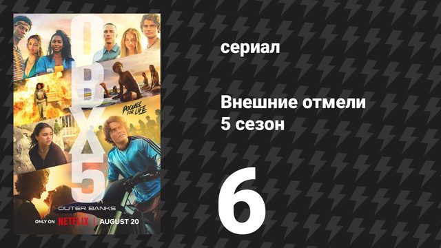 Внешние отмели 5 сезон 6 серия «Большая лёгкость» (сериал, 2026)