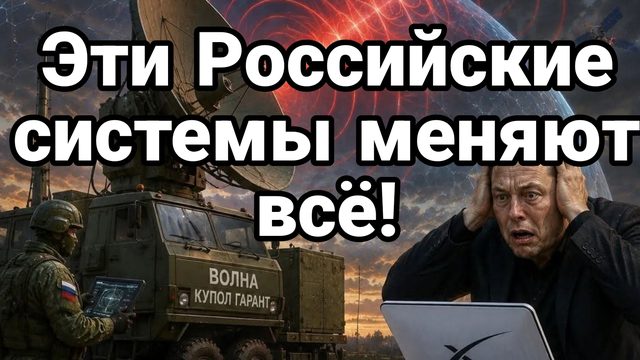 ЭТИ РОССИЙСКИЕ СИСТЕМЫ МЕНЯЮТ ВСЁ