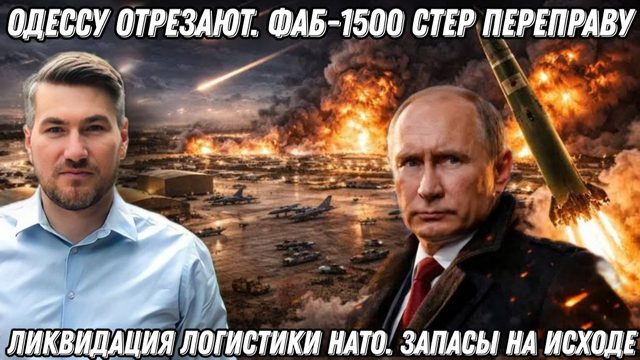 Вот это удар! Прилеты один за другим. ФАБ стер переправу. Киев в дыму. Мир очень близок!