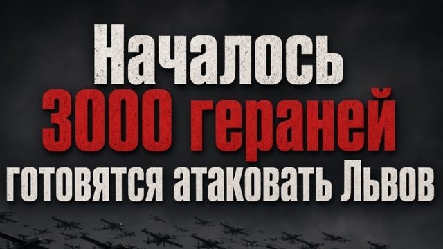НАЧАЛОСЬ 3000 ГЕРАНЕЙ ГОТОВЯТСЯ АТАКОВАТЬ ЛЬВОВ