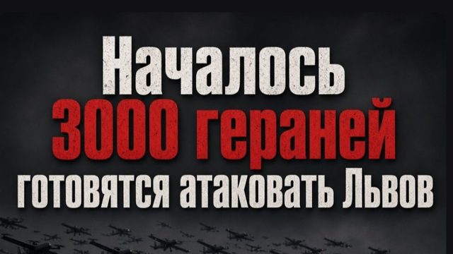 НАЧАЛОСЬ 3000 ГЕРАНЕЙ ГОТОВЯТСЯ АТАКОВАТЬ ЛЬВОВ