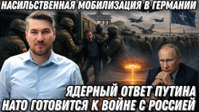 Насильственная мобилизация в Германии. НАТО готовится к войне. Ядерный ответ Путина
