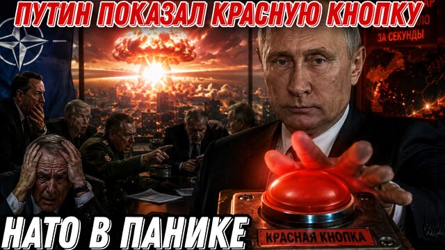 Ну вот и дождались! В НАТО паника: РФ показала красную кнопку. Небо ослепло за секунды.