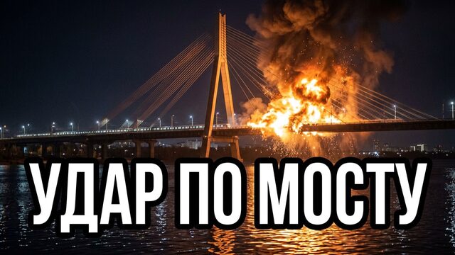 ВЗРЫВЫ - главный мост Киева. ДВЕ волны ударов. Путин приказал никого не щадить. СВО скоро закончится