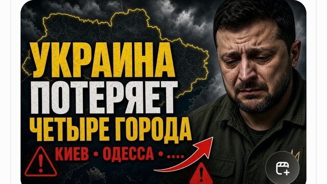 УКРАИНА ПОТЕРЯЕТ ЧЕТЫРЕ ГОРОДА ПРОГНОЗ ЗЕЛЕНСКОГО КИЕВ ..ОДЕССА