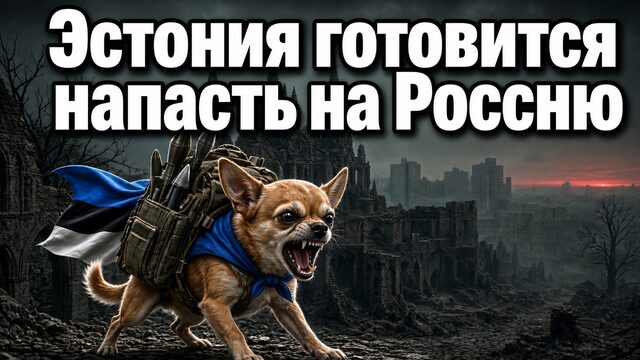 ЭСТОНИЯ ГОТОВИТСЯ НАПАСТЬ НА РОССИЮ!