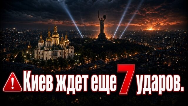 КИЕВ ЖДЁТ ЕЩЕ 7 УДАРОВ ?