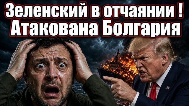 ЗЕЛЕНСКИЙ В ОТЧАЯНИИ ! АТАКОВАНА БОЛГАРИЯ