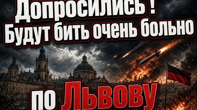 ДОПРОСИЛИСЬ! БУДУТ БИТЬ ОЧЕНЬ БОЛЬНО ПО ЛЬВОВУ!