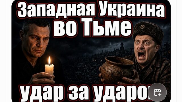 ЗАПАДНУЮ УКРАИНУ ПОГРУЖАЮ В ТЬМУ! КИЕВ ОДЕССА КОВЕЛЬ ЛУЦК БЕЗ СВЕТА И ВОДЫ