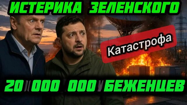 Украинцы в шоке. 20 миллионов беженцев. "Старлинк" рухнул. Провал украинской дипломатии