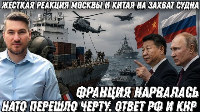 Франция нарвалась. Жесткая реакция Москвы и Китая на захват судна. НАТО перешло черту Ответ РФ и КНР