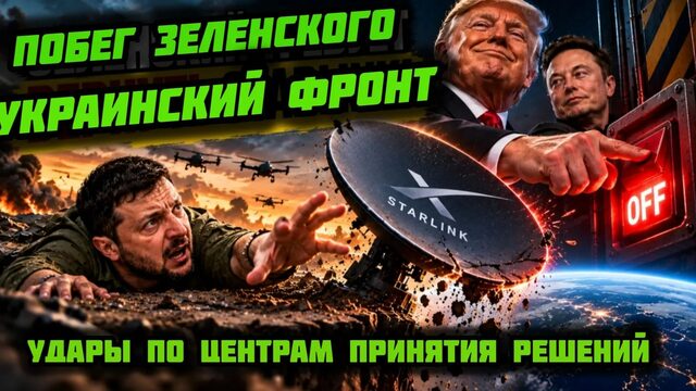 Удары по центрам принятия решений.Обращение Путина.  Зеленский сбежал из Киева при обстреле.