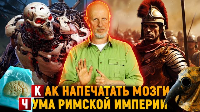 Мясной биоробот, римская бацилла, мозги из пробирки | Новости науки
